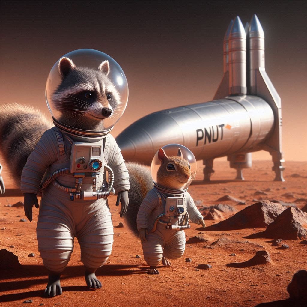 joseph_ath87117's tweet photo. @alwayshussleNIP Fred and Pnut are out of this world...Made it to Mars before @elonmusk #PnutFather https://t.co/c9WWMXe5Dg