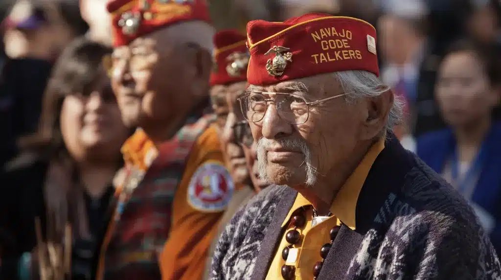 🚨NEW: The Trump Administration has removed Navajo Code Talkers from government websites as a part of its anti-DEI purge. These American patriots helped win World War II and save countless lives.

These heroes deserve to be honored and respected - not erased.