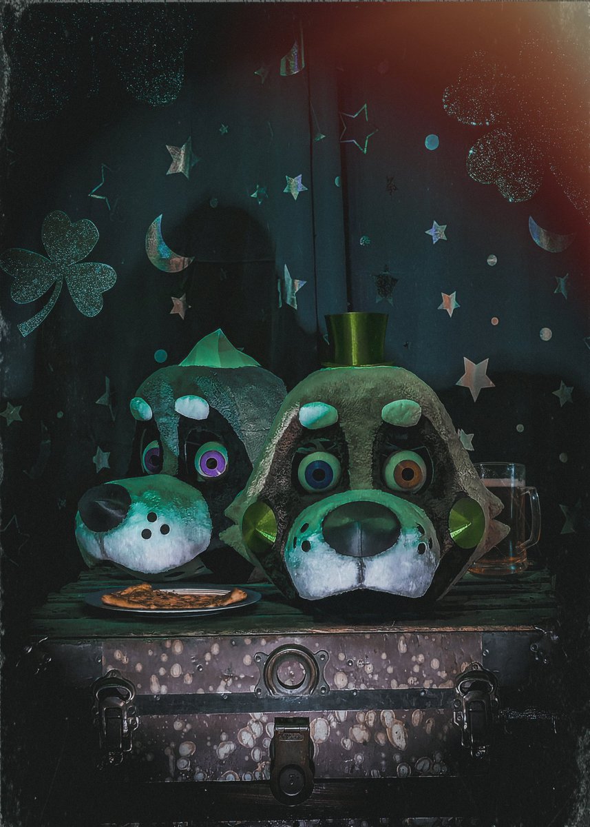 tanookentmt's tweet photo. 🍀✨ This St. Patrick's Day, dive into the mystery at Diz 'N Daz's Tanooks E Hut. Festive animatronics, hidden clovers, lucky prizes, &amp; eerie surprises await... if your luck doesn't run out... 🎭🍕 Dare to stay? 👀🍀

#StPatricksDay #DizNDazs #TanooksEHut #LuckyOrCursed https://t.co/XbAALpUKRI