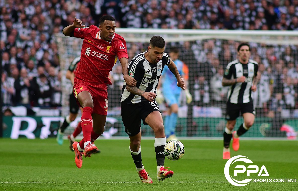 Liverpool v Newcastle United, Carabao Cup Final, Wembley Stadium, 16/03/2025 - Frankie O’Keeffe / <a href="/ppauk/">PPA Sports Content</a>