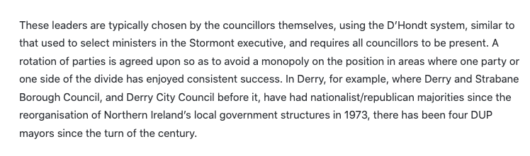 Derry_Derry1's tweet photo. @columeastwood And was our current mayor elected??  

Looking forward to the end of this term..... https://t.co/t4afUH2Go3