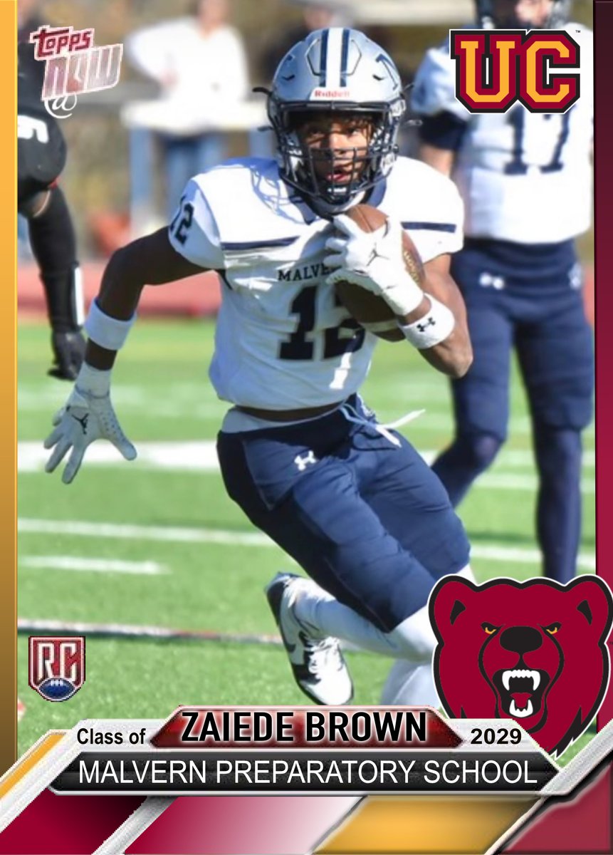 Ursinus Football (@ursinusfootball) on Twitter photo Welcome <a href="/ZaiedeBrown/">Zaiede Brown</a> of <a href="/MalvernPrepFB/">Malvern Prep Football</a> to the Ursinus Football Class of 2029! #WelcomeToTheBearsDen #UCFB132
hudl.com/athlete/o/1598… Welcome <a href="/ZaiedeBrown/">Zaiede Brown</a> of <a href="/MalvernPrepFB/">Malvern Prep Football</a> to the Ursinus Football Class of 2029! #WelcomeToTheBearsDen #UCFB132
hudl.com/athlete/o/1598…