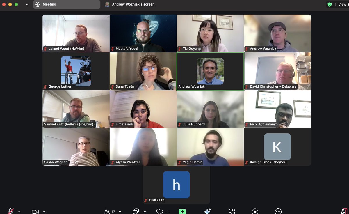 mustyucel's tweet photo. Final online meeting as we finalize our preparations for our upcoming expedition to the hydrothermal vents of the East Pacific Rise. In 2 weeks we’ll board R/V Atlantis in Costa Rica! @ERC_Research @UDelaware @udceoe @rpi @METU_ODTU @METU_IMS @NimetAlimli @tuzunkuru @cura_hilal https://t.co/wknCTQfi4K