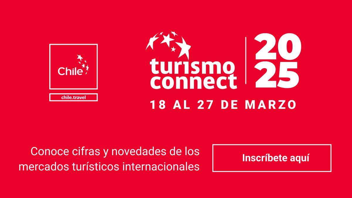 Sernatur's tweet photo. 📢 ¡ATENCIÓN, INDUSTRIA TURÍSTICA!
Participa en #TurismoConnect, un ciclo de capacitaciones que aborda las tendencias de los principales mercados para el país 🇨🇱

🗓️18/03: Norteamérica.
🗓️25/03: Brasil.
🗓️26/03: Europa.
🗓️27/03: Argentina.

Insríbete en https://t.co/cVPldjSNOw. https://t.co/EpmdfbZkAz