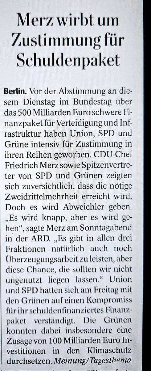 #CDU vor der Wahl :es gibt keine neuen Schulden. Danke an allen Wähler die CDU gewählt haben. Wie naiv seid ihr noch?