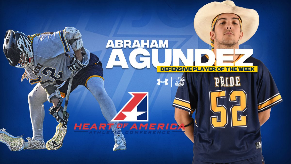 Agundez's near perfect record on the faceoff leads to second Heart weekly honor of 2025

#ClarkePride 

Story ⬇️ 

tinyurl.com/5n7zp57x