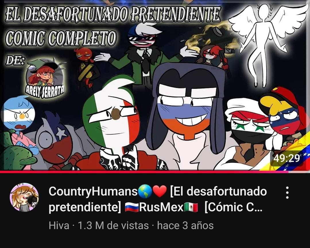 asdwyy_ouiu's tweet photo. DIGANME QUE NO SOY LA UNICA QUE RECUERDA ESTE COMIC K M HIZO PERDER LA CORDURA DIOSSSS  

Mi trauma cinematográfico de countryhumans ahre🙏 https://t.co/ruhONCxlTc
