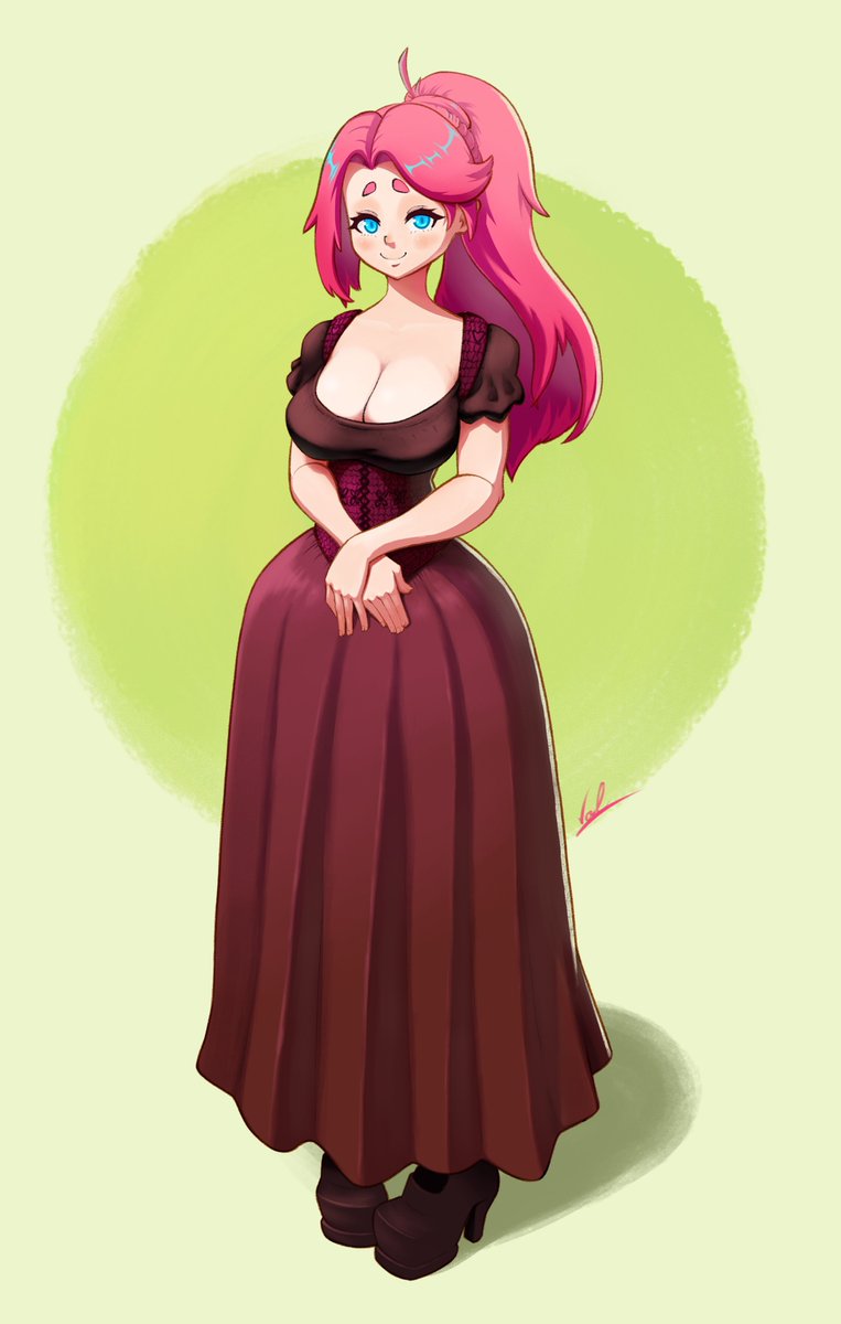 the perfect dress for a princess 🥰

feat. <a href="/Kitsuyou/">Princess Lunabelle</a> 's OC Luna <3