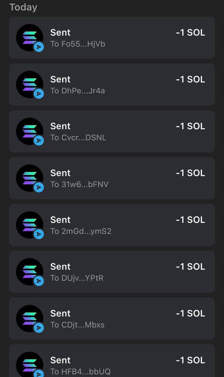 Drop your $SOL address 👇

I will send you $50,000 in 24h❤

RT and Follow🔥