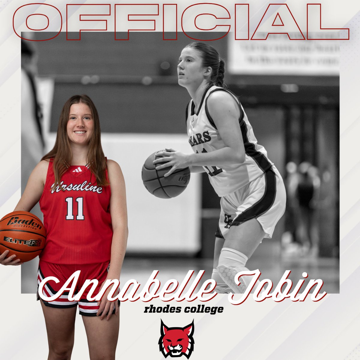 UrsulineSports's tweet photo. Congratulations to Senior @uabasketbear Annabelle Tobin who has officially committed to continue her academic and basketball career at Rhodes College! https://t.co/ZVTUYpwMCR
