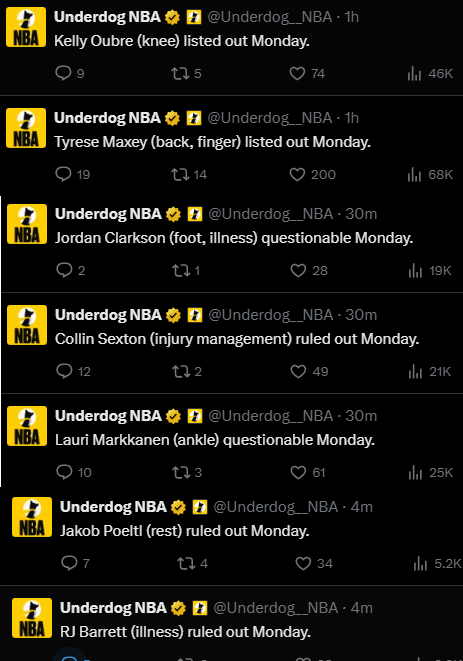 TripeatFP's tweet image. LET THE GAMES BEGIN

#FantasyPlayoffs #FantasyBasketball