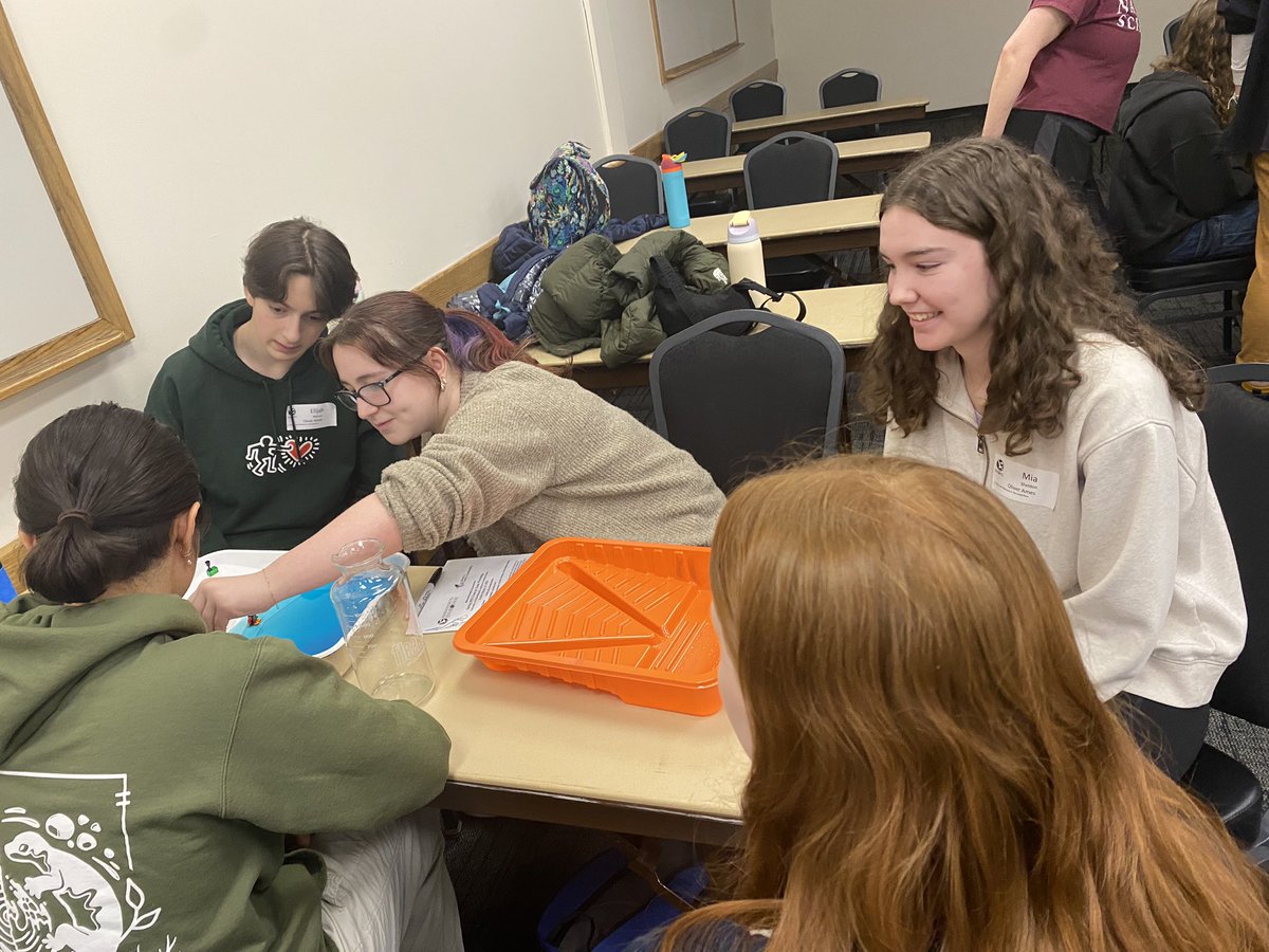 Taking this group of awesome students to the Envirothon Workshop at UMass Amherst! We learned so much! @ OAHS