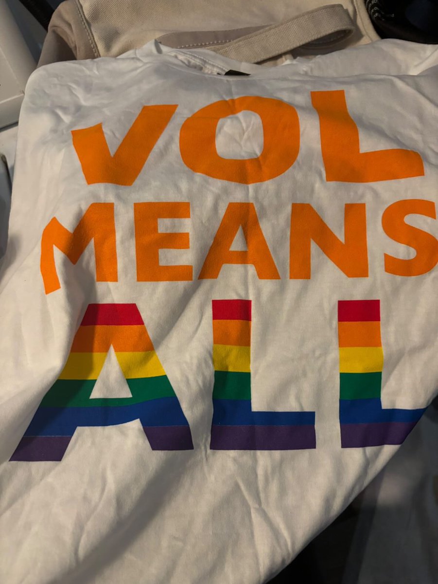 Zoidberg1977's tweet photo. Going through messages from Maegan this weekend and she was so excited about this shirt from her school!
The world really lost one of the most caring human beings. Her heart was made for social work.
@UTKnoxville
#VolMeansAll https://t.co/iVidoN46sQ