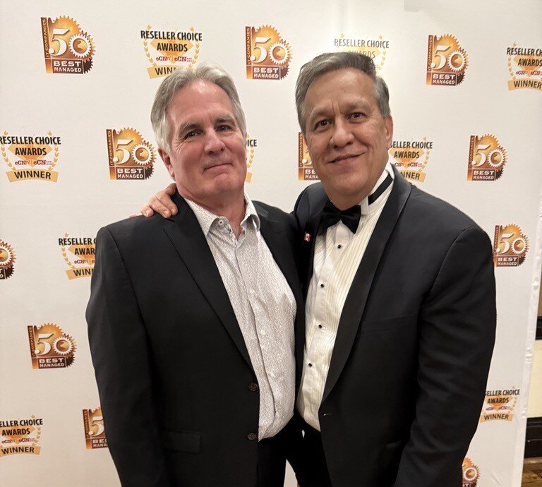 Our Managing Partners, Phil Proctor &amp; Glenn Kemp, attended Technoplanet's annual gala to accept the Canada’s 50 Best Managed IT Companies Award for the 9th year, highlighting our team's dedication to exceptional client support and expertise