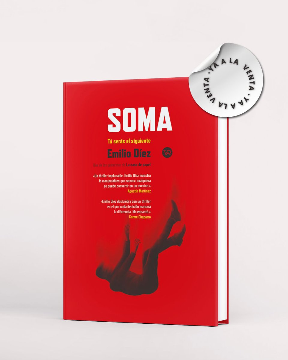 Después de más de 20 años escribiendo historias para la televisión, doy el salto a la literatura. #SOMA, mi primera novela, es un thriller psicológico que explora la manipulación y la fragilidad humana. ¡Ya disponible! 👏

🔗Consíguelo ahora: bit.ly/4hzGwNn