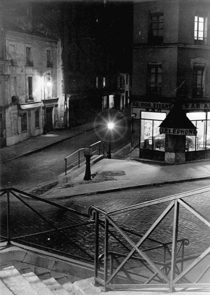 📷 Nicolas Yantchevsky. 
Au Bon Vivant, angle de la rue Bichat et du quai de Jemmapes 
1955. Paris canal Saint-Martin