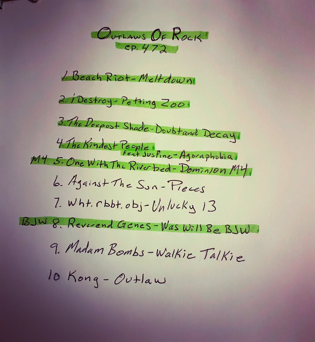 Tully Diö (@tully_dio) on Twitter photo 🏴☠️Outlaws of Rock ep.472 3/21 9pm 🍀FEAT: <a href="/wearebeachriot/">BEACH RIOT</a> @idestroyband @thedeepestshade @thekindestpeople @onewiththeriverbed <a href="/reverendgenes/">Reverend Genes</a> WITH: @against_thesun @wht.rbbt.obj @madambombs @kongregation #newtracks #alternative #indiemusic #rocknroll #newmusic #biggreenbeers 🍺 🏴☠️Outlaws of Rock ep.472 3/21 9pm 🍀FEAT: <a href="/wearebeachriot/">BEACH RIOT</a> @idestroyband @thedeepestshade @thekindestpeople @onewiththeriverbed <a href="/reverendgenes/">Reverend Genes</a> WITH: @against_thesun @wht.rbbt.obj @madambombs @kongregation #newtracks #alternative #indiemusic #rocknroll #newmusic #biggreenbeers 🍺