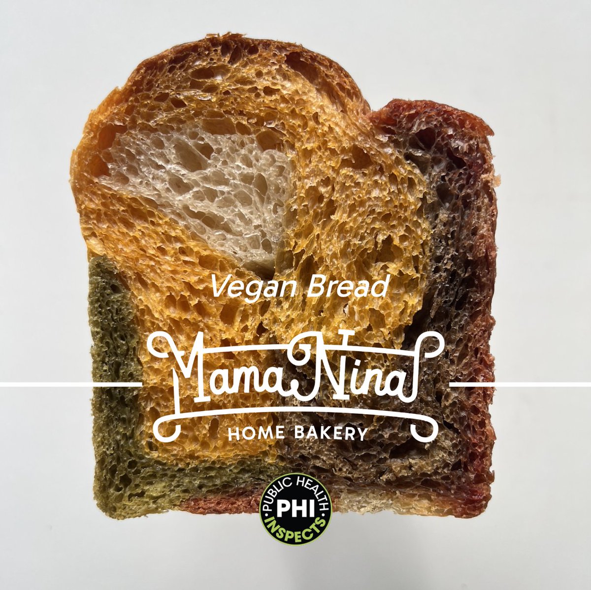 Our pride is our real Vegan Bread: 100% delicious with a mix of four natural flavors!
Made with natural ingredients, including fresh juices of spinach, carrot, and beetroot, water, olive oil, sourdough, white flour, Himalayan salt, and maple sugar.
#MamaNina #HomeBakery