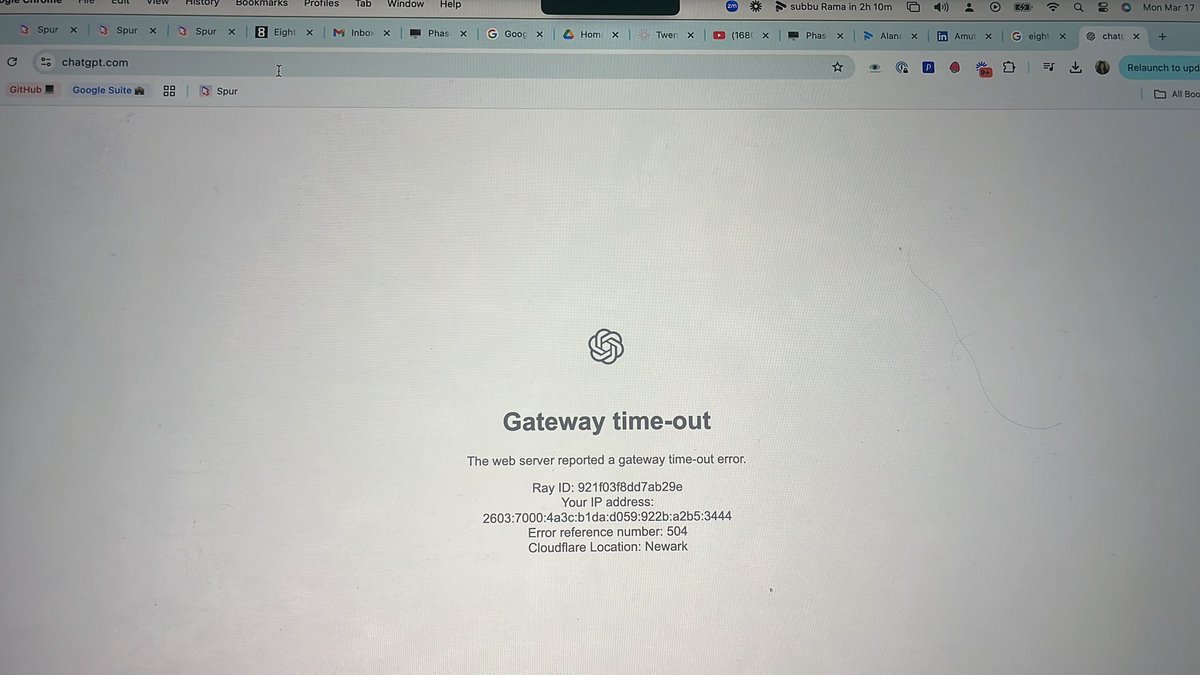 If only <a href="/OpenAI/">OpenAI</a> was using <a href="/spur_dev/">Spur</a> this could have been prevented 🫡