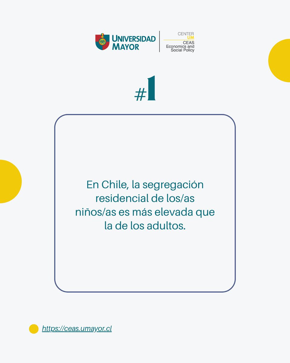 CEASumayor's tweet image. Te mostramos el capítulo escrito por el profesor Quentin Ramond: "Separate and Unequal Childhoods: Residential Segregation and Neighborhood Inequalities of Children in Chile"
🔗Link: link.springer.com/chapter/10.100…