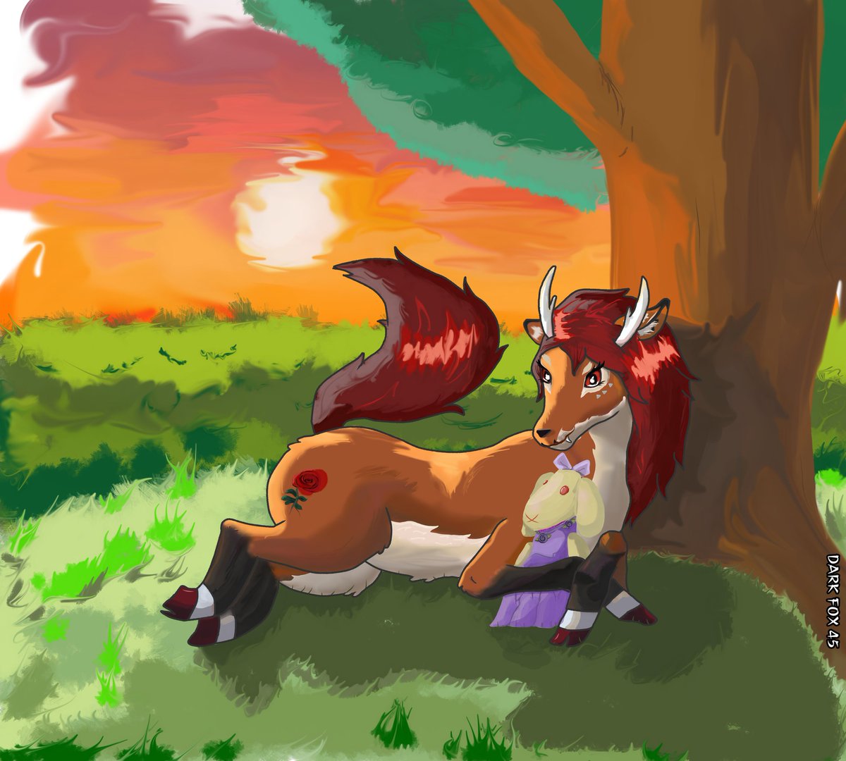 FireDemMare's tweet photo. @Whiter_doodles 🦌💕🙈🙈🙈

@kraistz1 
@Dark45Fox 
@TemDeker 
@I_AM_LOST99 
@Pinguterra https://t.co/XNwDWcGDY0