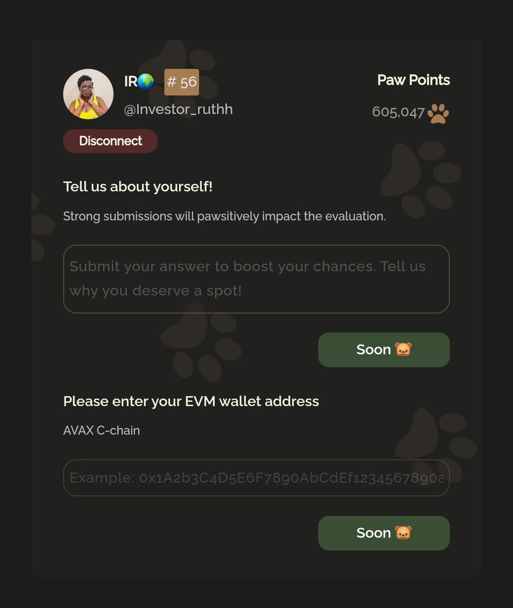 Investor_ruthh's tweet photo. You have Zero points? $BOI

Shill your @Boithebear Tweet link ⬇️ 

I will engage some

Turn on Notification 🔔 https://t.co/V3R9CjTxaj