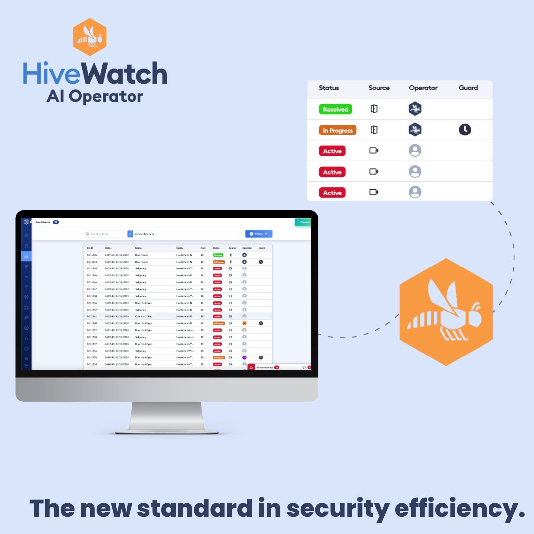 HiveWatch's tweet image. 🍀🍀🍀 Don't leave your incident response to luck. 

The HiveWatch® AI Operator brings automation to #securityoperationscenters to help enable faster, more efficient response. 

Learn more (and schedule a demo) here: hubs.ly/Q03c9C2d0 

#securityindustry #AIOperator