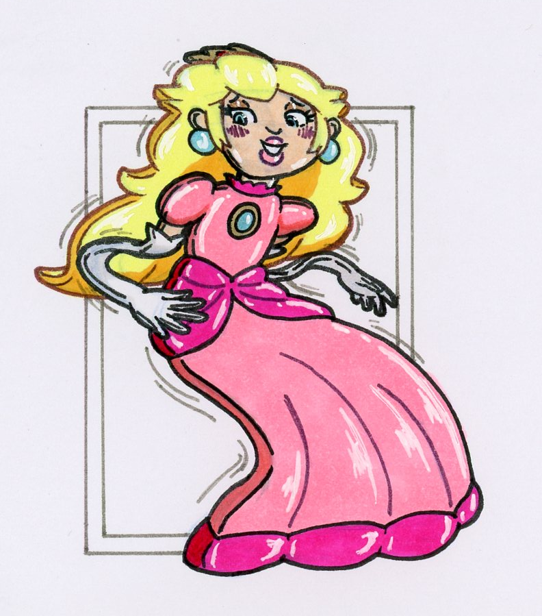 And more floppy Princess Peach 👀#状態変化