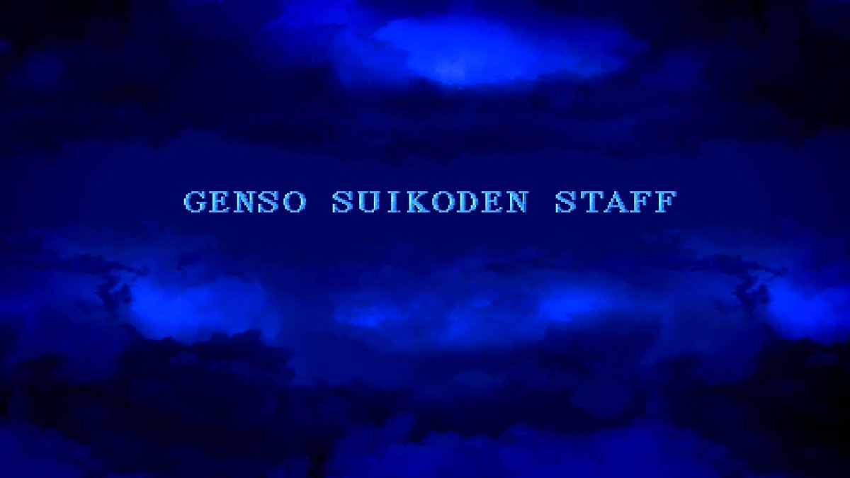 Imitanis's tweet photo. I love Suikoden. Finished the first game of the remaster collection in 14 hours, now it’s straight into the sequel. https://t.co/18EdH9cRby