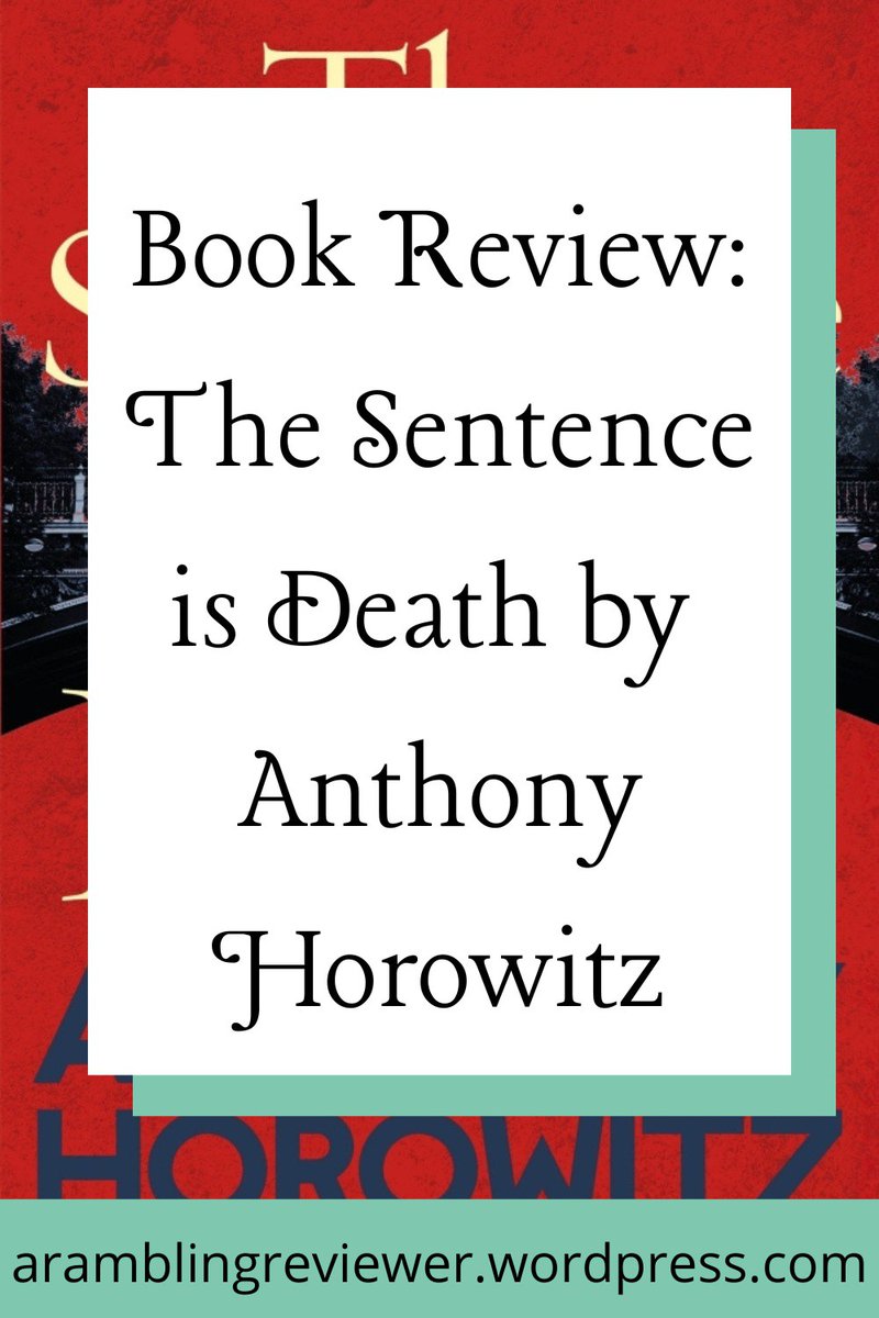 Lindzy92's tweet photo. 🔥 "I knew it would be someone overlooked… but that didn’t mean I figured out who it was!" 

If you love an unpredictable mystery, The Sentence is Death is calling your name. 

Full review 👉 https://t.co/ZgUExgXVJ6

#BookBlogger #Biblioblog https://t.co/lFMfNfilOU