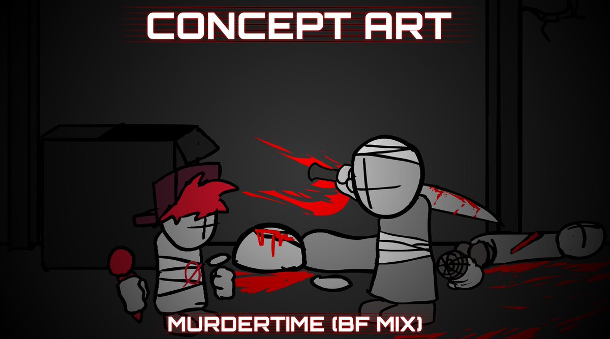 FNFProjectNexus's tweet photo. LIGHTS!
CAMERAS!
MURDER TIME!

Showcasing some concept art for one of the main songs of the mod!

Reminder for new folks:
https://t.co/Me5Nry8OKu

#fnfmodding #FNF #madnesscombat #fridaynightfunkin #fridaynightfunkinmod

art by @Electr0Gunner https://t.co/hQuIa5cYZw