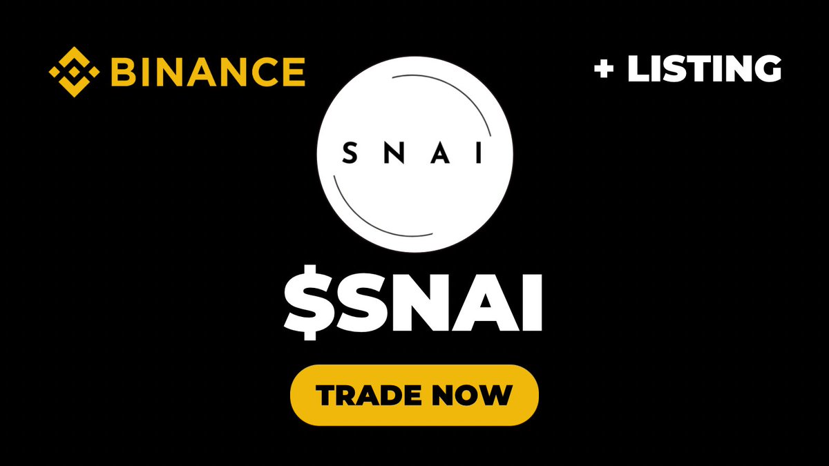 ⏳ LAST CHANCE TO STACK CHEAP $SNAI
The next move will be parabolic. Don't miss it. 🚀🔥