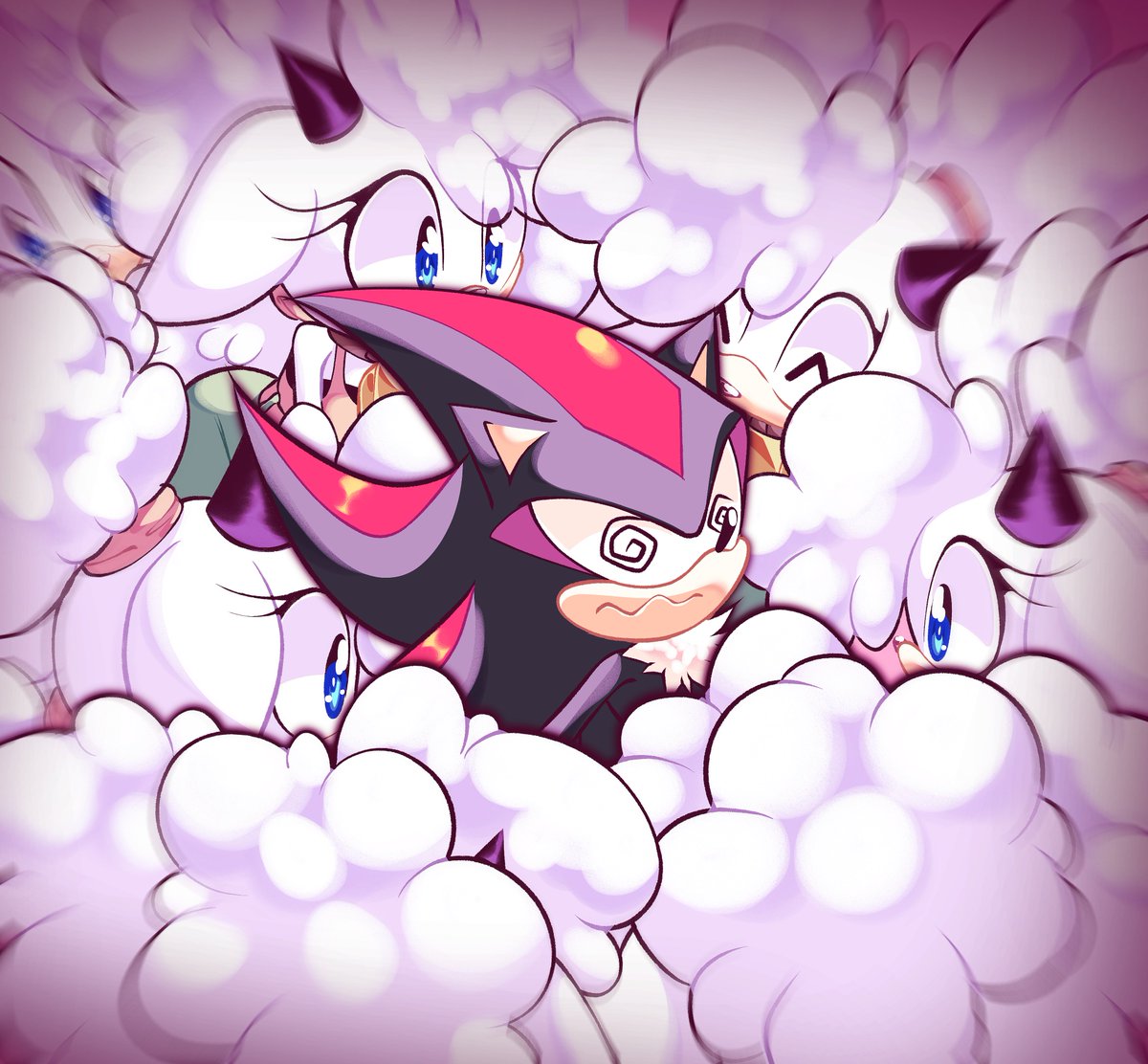Nan0LovesYou's tweet photo. C0mmissi0n for @Pumpkin_leader !!
#Shadolin #ShadowXLanolin https://t.co/n7NvIbfLjb