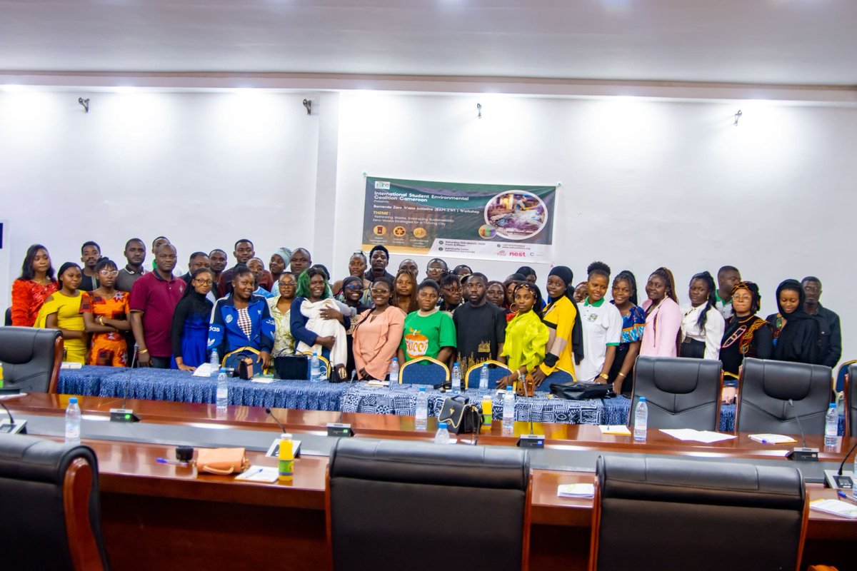 The Zero Waste Bamenda Initiative training organized by the International Student Environmental Coalition Cameroon -ISEC Cameroon was a memorable opportunity for me as I was privileged to learn and equally network with like minded people. 

#zerowaste
#BamendaShouldBeClean