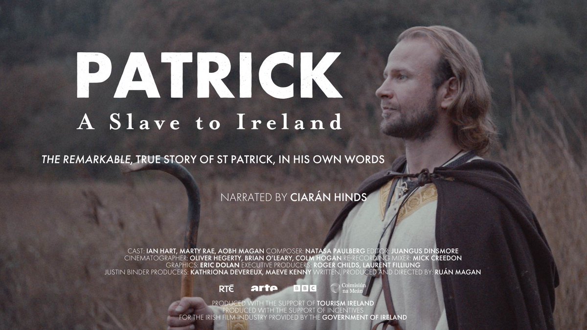 Vous pouvez retrouver dès aujourd'hui le documentaire "Saint Patrick — Esclave et protecteur de l’Irlande" sur Arte !
➡️ arte.tv/fr/videos/1160…
Bon visionnage ☘️