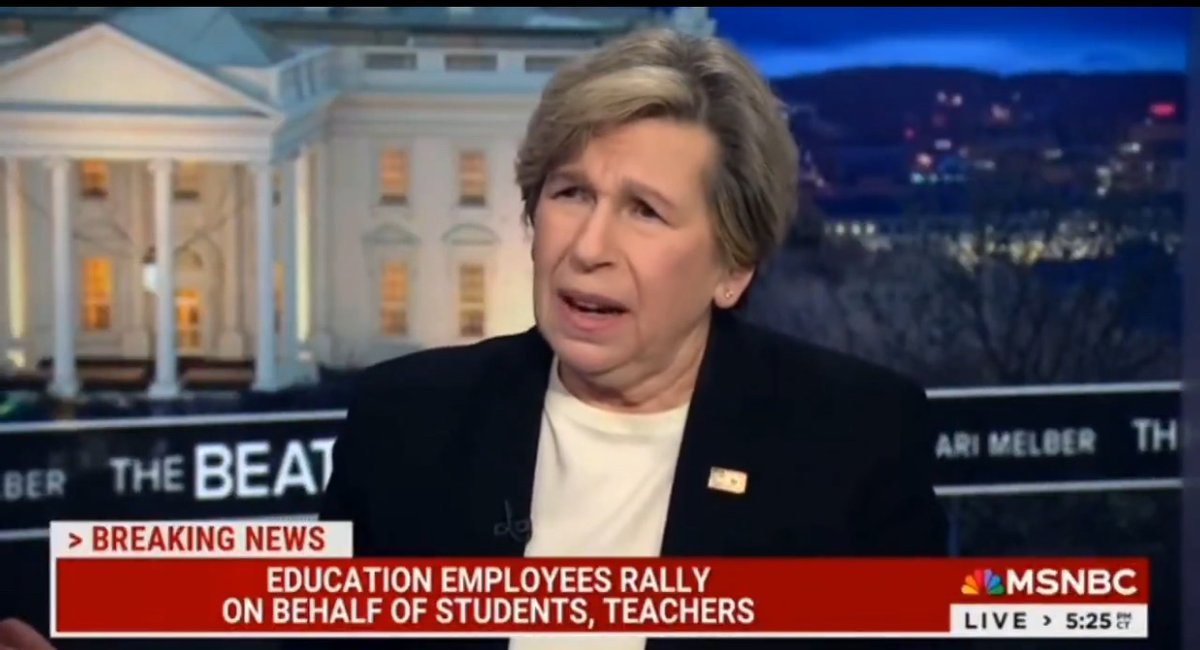 SemperRefBrabo's tweet image. Vote Rhonda Brami and Roger Oliver #SASD
“Education ‘executives’ like Randi Weingarten make hundreds of thousands more than teachers - 8X in fact - taking home almost $600K a year and they don’t teach a single child nor do they teach the teachers. They’re leaches on the system.”