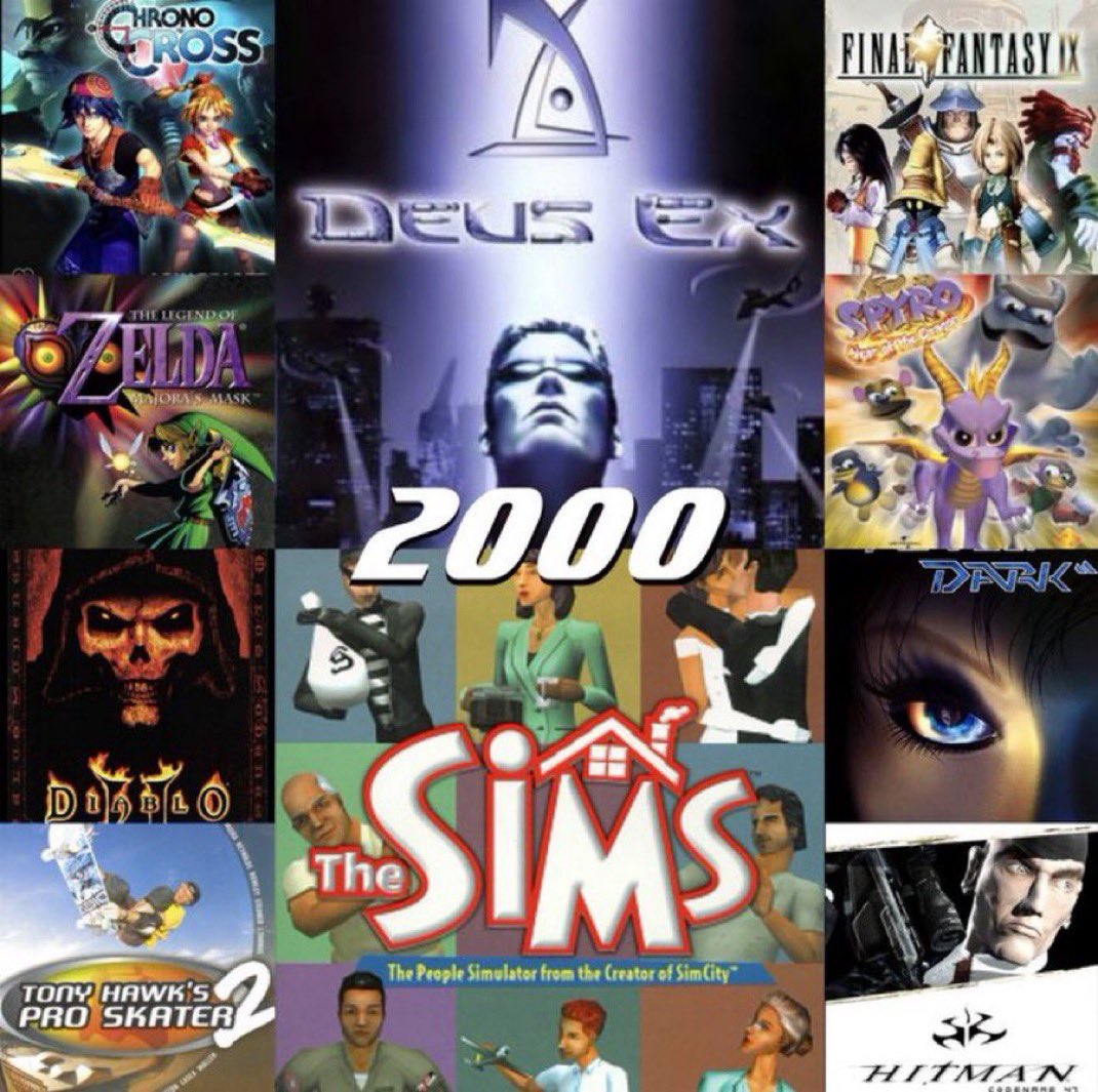 Best game in the year 2000?