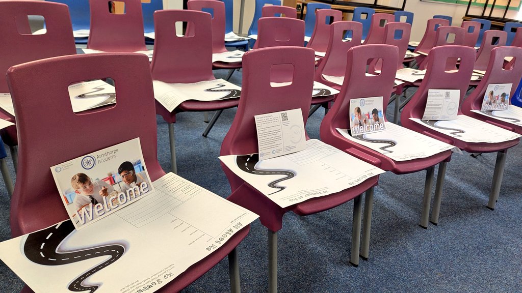 Had an excellent visit to <a href="/shawwoodacademy/">Shaw Wood Academy</a> today for early transition, great to see the excitement for September! 😁 Meanwhile, Year 6 students from our other partner primaries also received their welcome postcards today. Big journeys ahead! #Transition #Welcome