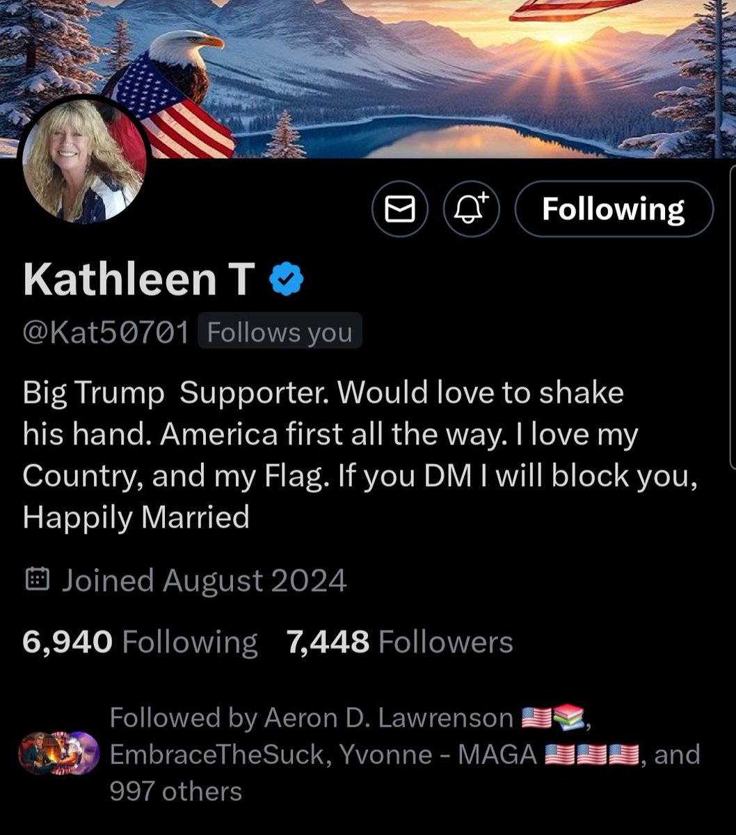 Please check out my follower <a href="/Kat50701/">Kathleen T</a> and consider giving her a follow. Repost are greatly appreciated!
