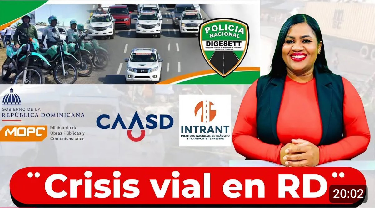 ¡El INTRANT y la DIGESET, bajo la lupa ante el desborde de los #accidentes de #tránsito y la falta de #políticas #públicas efectivas!
<a href="/digesettrd_/">DIGESETTRD</a> <a href="/INTRANT_RD/">Instituto Nacional de Tránsito y Transporte</a> ¡Mira el reportaje completo aquí! 👇👇👇
youtube.com/live/HhKwu-357…