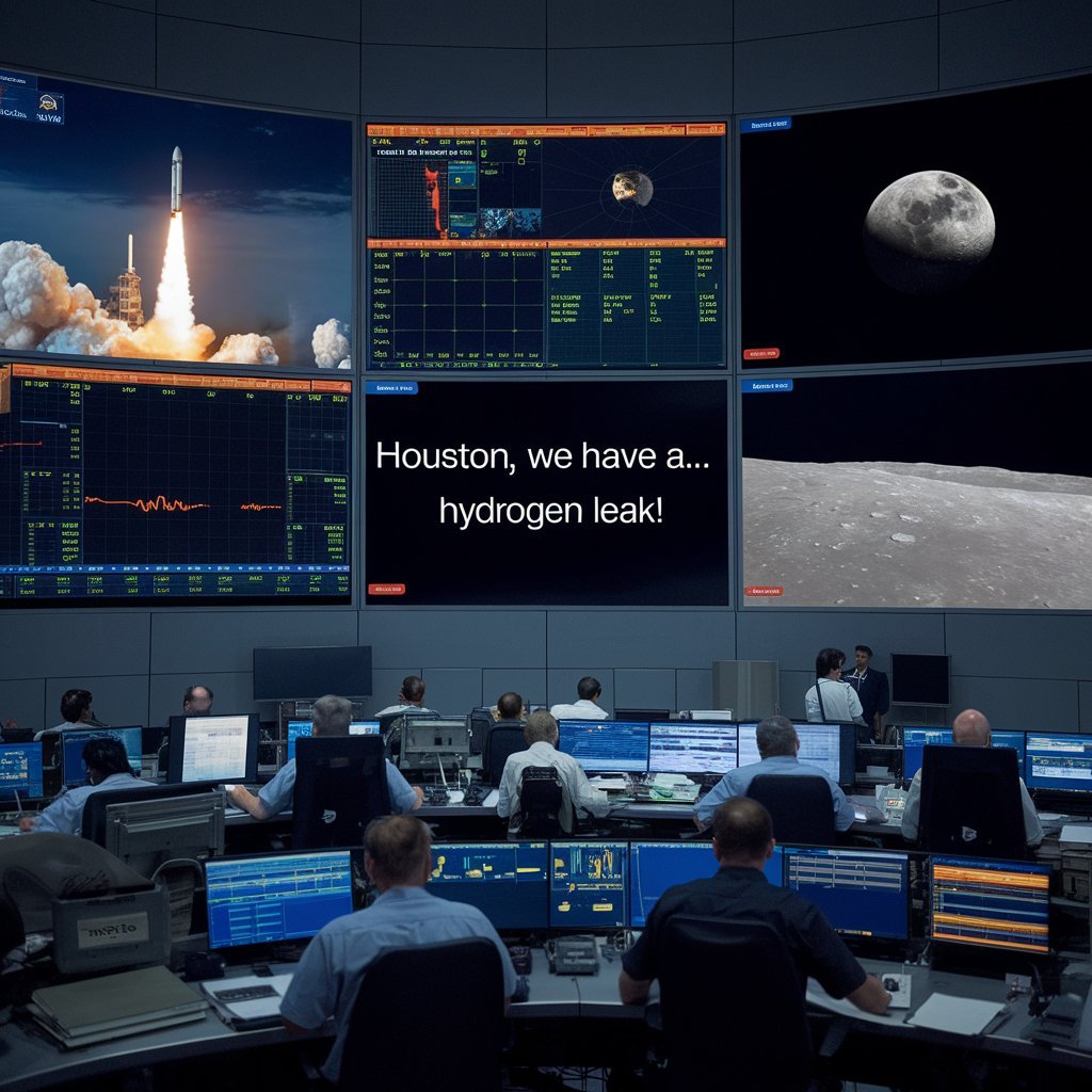 🚨Houston, we have a... hydrogen leak!🌕💨

Our lunar landing was delayed, but the engineers are on it! Expect a touchdown tomorrow—stronger than ever. 

Stay tuned, <a href="/WAX_io/">WAX</a>  Moon Pioneers — we're almost there!🚀
