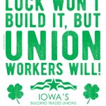 Photo by Iowa’s Building Trades Unions #WeBuildIowa 💪 (@IowaTrades)