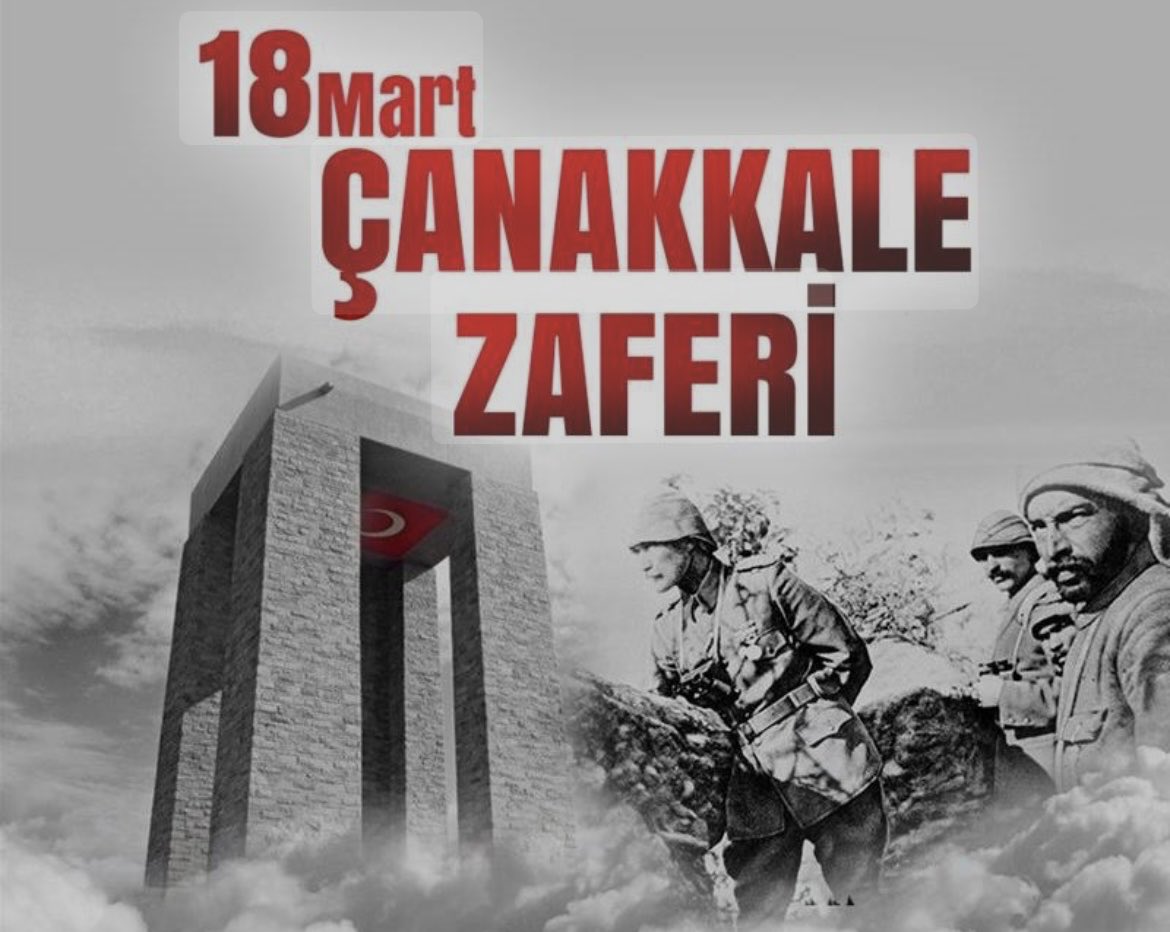 Çanakkale Savaşı, sadece bir askeri zafer değil, aynı zamanda milletimizin bağımsızlık yolunda attığı en büyük adımlardan biridir. 18 Mart 1915’te, Türk milletinin azmi ve fedakârlığı, dünyanın en güçlü ordularını durdurdu. Bugün, o kahramanları saygı ve minnetle anıyoruz.
