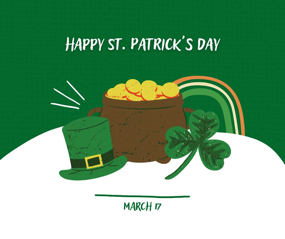 Happy St. Patrick's Day! If you catch a leprechaun today we would love to see pictures!!!