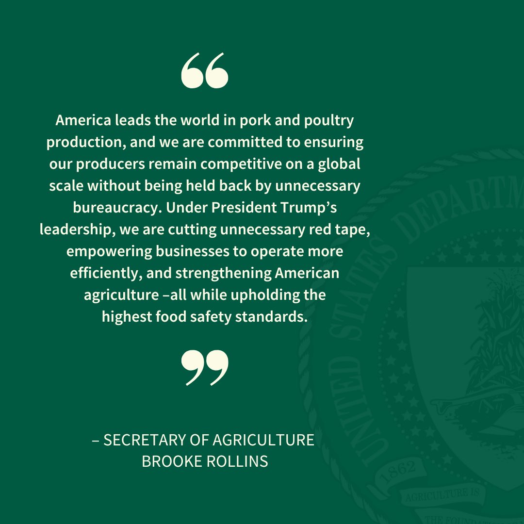 Dept. of Agriculture tweet media