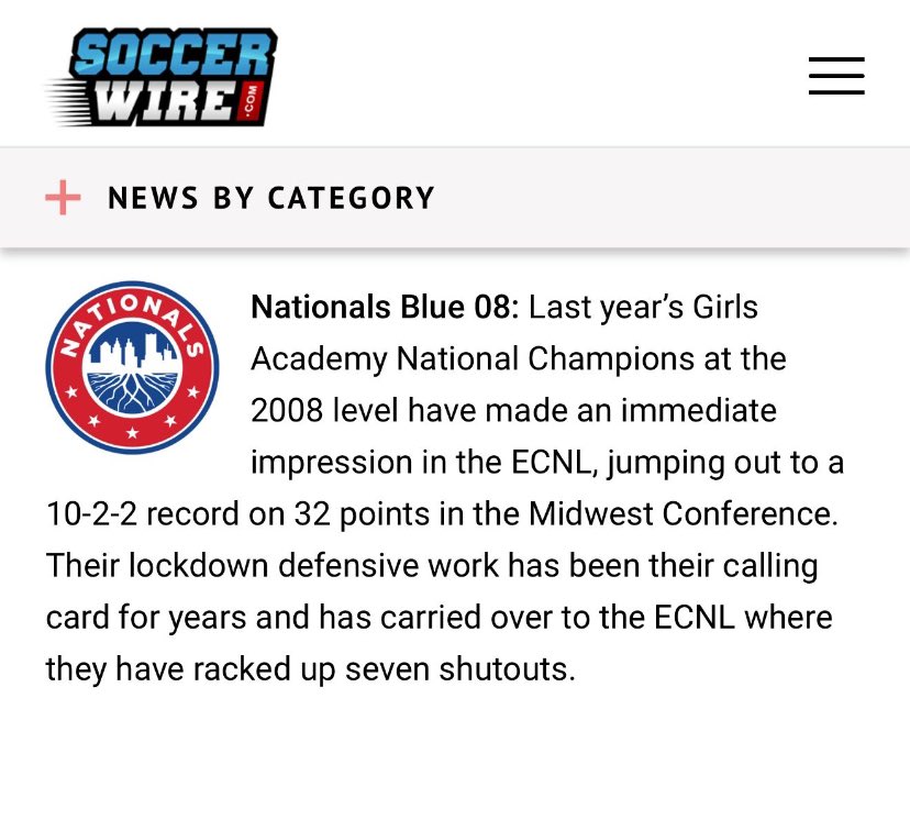Ava Landstra : 2026 : CDM/CB (@avala2026) on Twitter photo come see us at Jeff Cup!! Ty <a href="/soccerwire/">soccerwire</a> for the nice article of my team and our performance in the midwest conference one of the hardest in the <a href="/ECNLgirls/">ECNL Girls</a>
happy to be a part of the defensive effort of my team!
<a href="/TopDrawerSoccer/">TopDrawerSoccer</a> <a href="/ImYouthSoccer/">ECNL/GA/Recruiting/College Soccer</a> <a href="/ImCollegeSoccer/">College Soccer Truth ™</a> <a href="/PrepSoccer/">Prep Soccer ⚽️</a> come see us at Jeff Cup!! Ty <a href="/soccerwire/">soccerwire</a> for the nice article of my team and our performance in the midwest conference one of the hardest in the <a href="/ECNLgirls/">ECNL Girls</a>
happy to be a part of the defensive effort of my team!
<a href="/TopDrawerSoccer/">TopDrawerSoccer</a> <a href="/ImYouthSoccer/">ECNL/GA/Recruiting/College Soccer</a> <a href="/ImCollegeSoccer/">College Soccer Truth ™</a> <a href="/PrepSoccer/">Prep Soccer ⚽️</a>