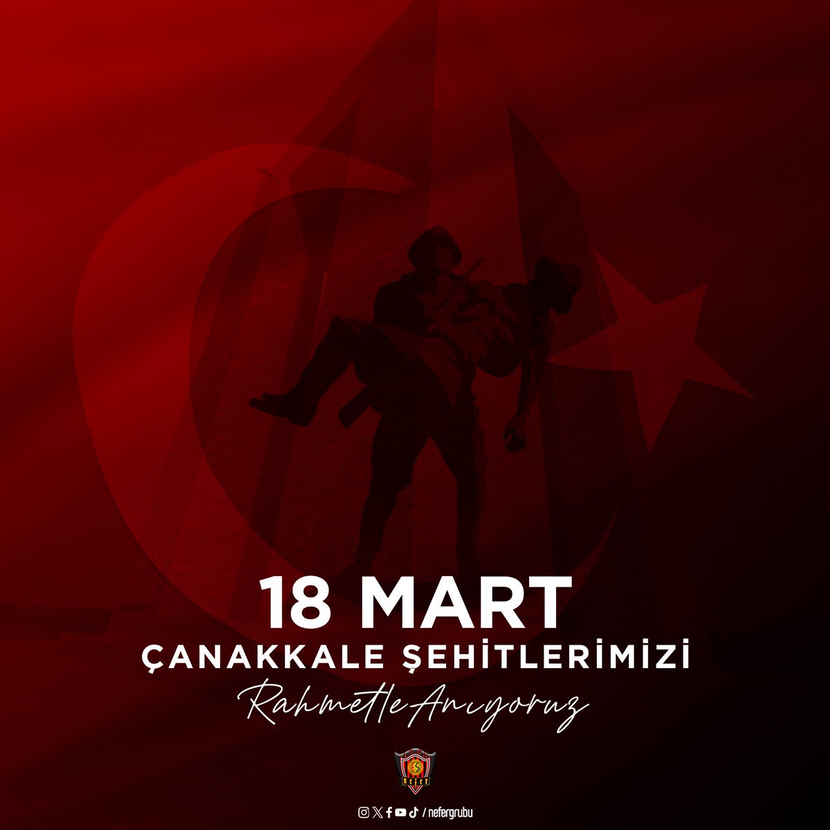 nefergrubu's tweet photo. Vatan uğruna canını feda eden aziz şehitlerimizi rahmet ve minnetle anıyoruz. 

Ruhunuz şad olsun! https://t.co/jTDyAj13bB