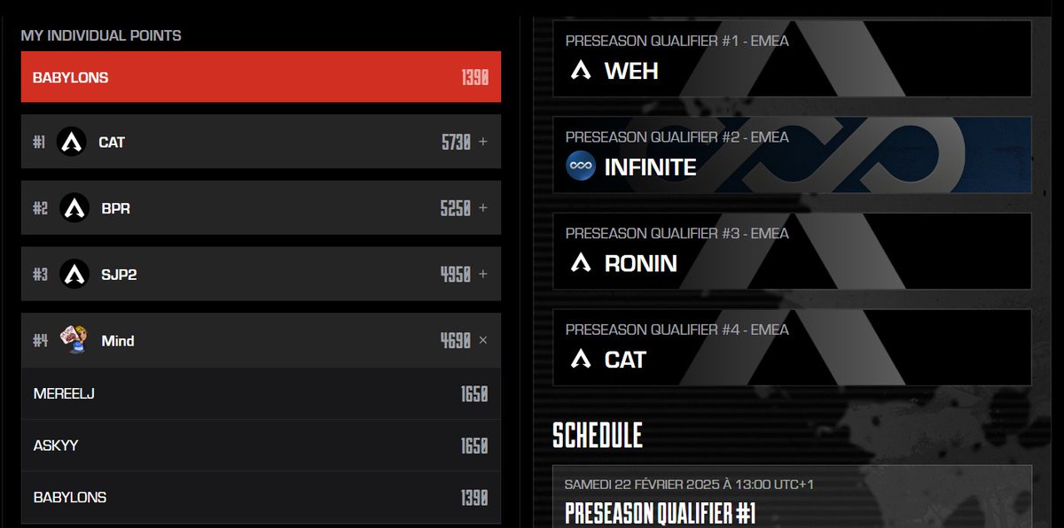 Pro League et LAN 🫰, 3 semaines en arrière j'étais encore leurs cauchemar pour finalement vivre un rêve avec eux <a href="/Askyyy5/">ASKYY</a> , <a href="/iMereeljj/">Mereelj</a> ❤️Merci pour m'avoir pris dans l'équipe ,  j'espère être pardonné .