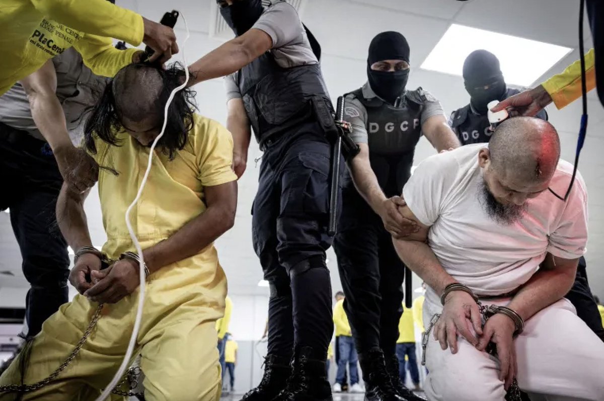🧵The plane carrying 300 Venezuelans detained by ICE to El Salvador last Saturday was no ordinary deportation flight – it represented a massive escalation in Trump’s war on immigrants that takes us into uncharted territory.

Trump is essentially asserting that no judge has the