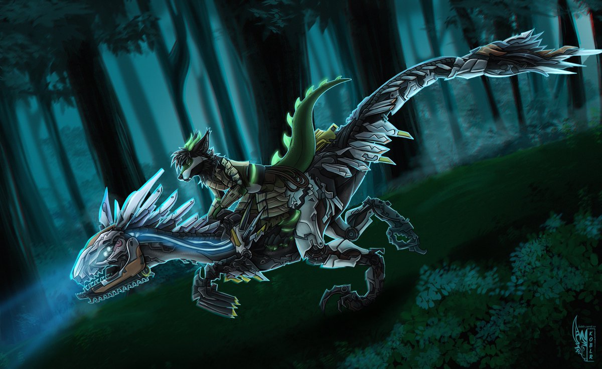 koblr (@artofkoblr) on Twitter photo Art done for <a href="/Emerald_Varulv/">Emerald_Dragon</a>
Clawstriders are pain :D
#clawstrider #HorizonZeroDawn #HorizonForbiddenWest #furry #furryart #fantasy #fantasyart Art done for <a href="/Emerald_Varulv/">Emerald_Dragon</a>
Clawstriders are pain :D
#clawstrider #HorizonZeroDawn #HorizonForbiddenWest #furry #furryart #fantasy #fantasyart